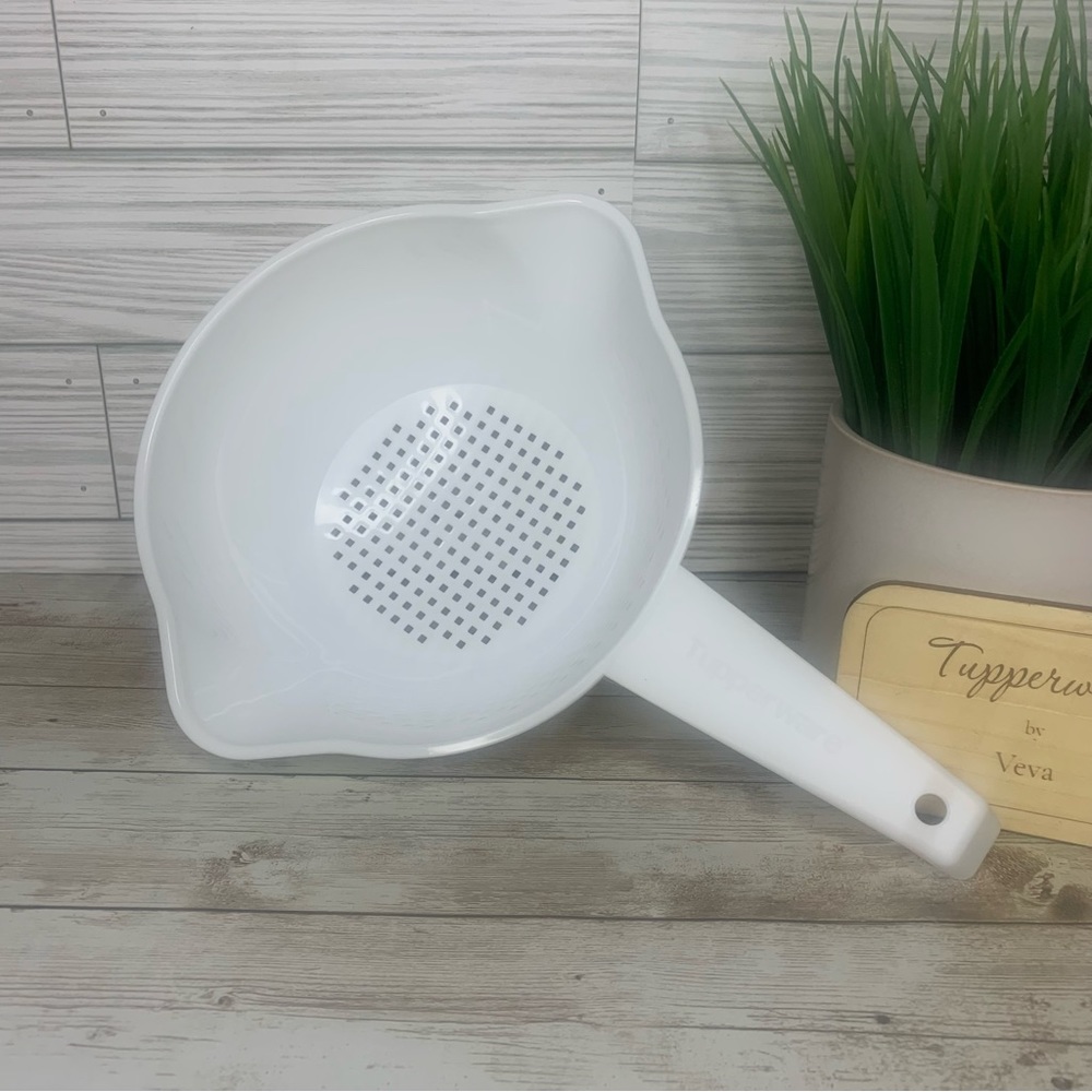 Tupperware classic 1qt colander strainer New